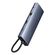 Baseus UltraJoy Concentrateur USB-C 10-in-1 - 4K 60Hz - Charge de 100 watts - Station d'accueil - Space Grey