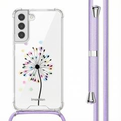 imoshion Coque Design avec cordon Samsung Galaxy S22 - Sandstone Dandelion