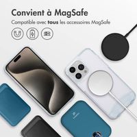 imoshion Coque MagSafe avec cordon amovible iPhone 15 Pro Max - Transparent