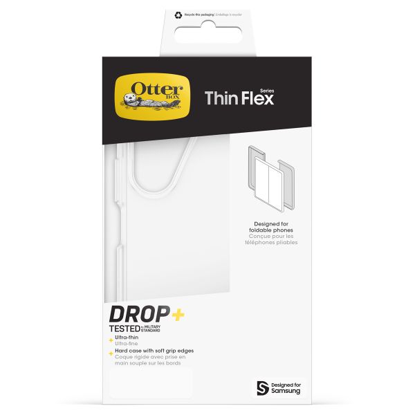 OtterBox Coque arrière Thin Flex Samsung Galaxy Z Fold 6 - Transparent