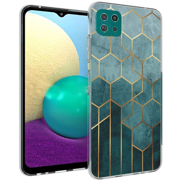 imoshion Coque Design Samsung Galaxy A22 (5G) - Modèle - Vert