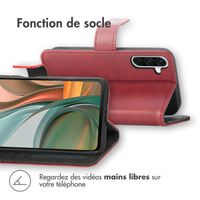 imoshion Étui de téléphone portefeuille Luxe Samsung Galaxy A36 - Rouge