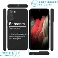 imoshion Coque Design Samsung Galaxy S21 FE - Sarcasm