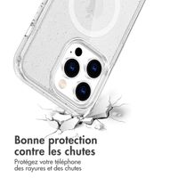 imoshion Coque Sparkle avec MagSafe iPhone 14 Pro - Transparent