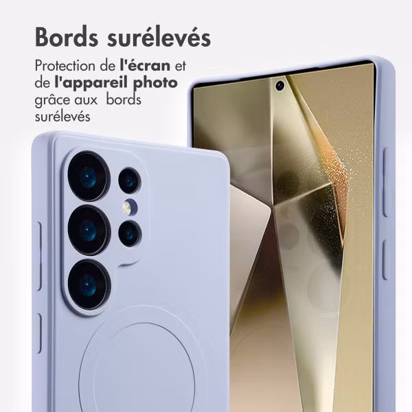 imoshion Coque Couleur avec MagSafe Samsung Galaxy S25 Ultra - Lila