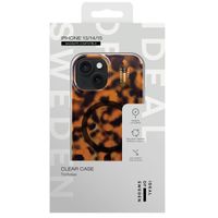 iDeal of Sweden Coque Clear MagSafe Apple iPhone 13 / 14 / 15 / 16e - Tortoise