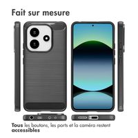 imoshion Coque Brushed Xiaomi Redmi Note 14 (4G) - Noir