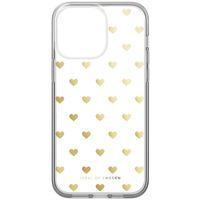 iDeal of Sweden Coque arrière Mirror Apple iPhone 14 Pro Max - Golden Hearts