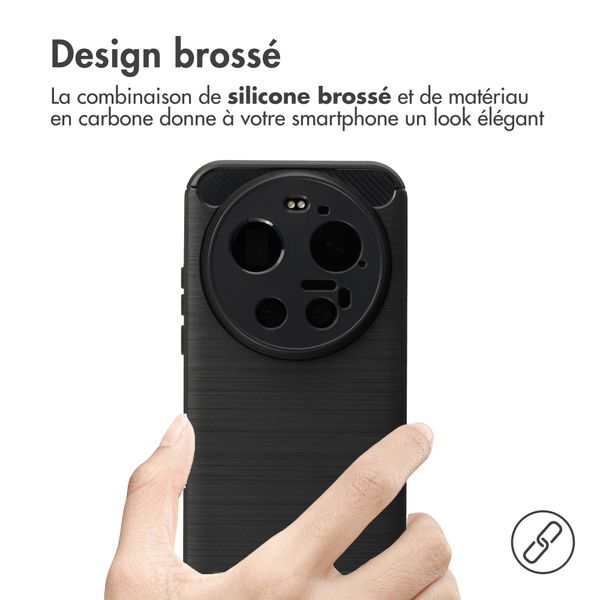 imoshion Coque Brushed Xiaomi 17 Ultra - Noir