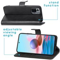 imoshion Étui de télephone portefeuille Xiaomi Redmi Note 10 Pro - Noir