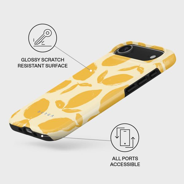 Burga Coque Tough MagSafe Apple iPhone Air - Lemon Tart