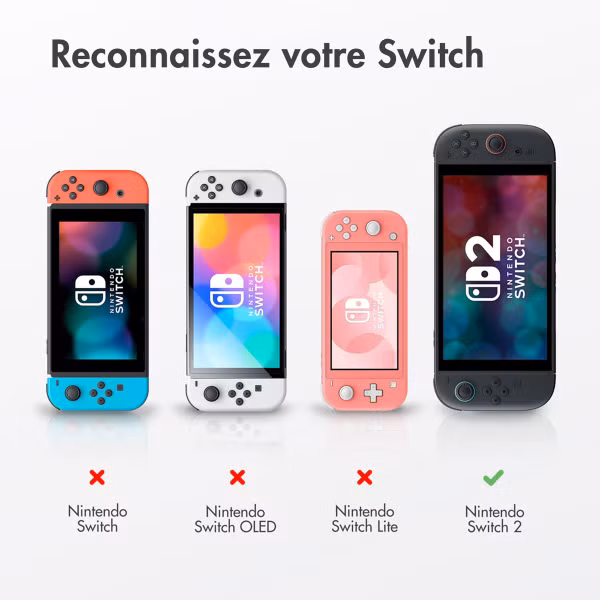 imoshion imoshion Ensemble Nintendo Switch 2 - Ensemble d'accessoires de 15 pièces Nintendo Switch 2