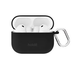Holdit Coque Solid Silicone Apple AirPods Pro 3 - Noir
