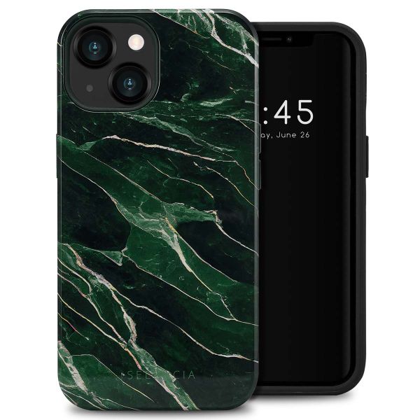 Selencia Coque arrière Vivid Tough iPhone 13 - Chic Marble Quartz