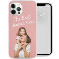 Concevez votre propre coque en gel Apple iPhone 12 (Pro) - Transparent