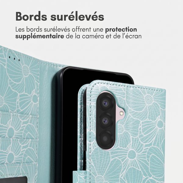 imoshion Étui de télephone portefeuille Design Samsung Galaxy A17 (5G) / (4G) - Botanica