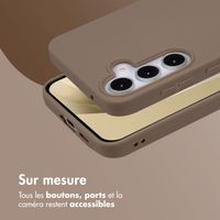 imoshion Coque Couleur Samsung Galaxy A55 - Marron