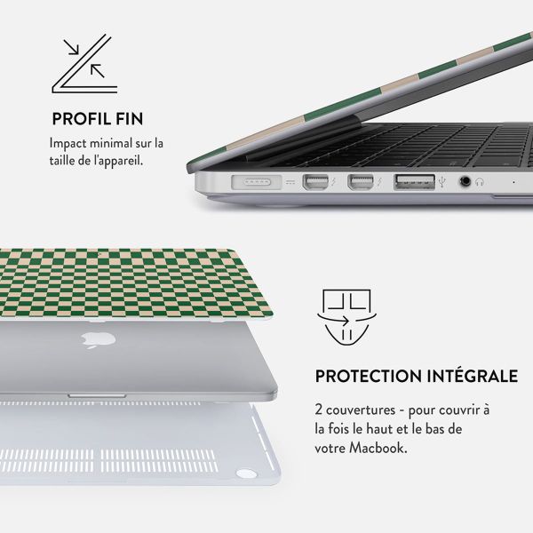Burga Coque Rigide Apple MacBook Pro 13 pouces (2020 / 2022) - Ivy League