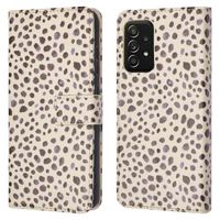 imoshion ﻿Étui de téléphone portefeuille Design Samsung Galaxy A52(s) (5G/4G) - Black And White Dots