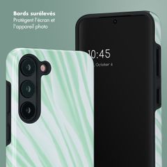 Selencia Coque arrière Vivid Samsung Galaxy S23 - Nature Grayed Jade