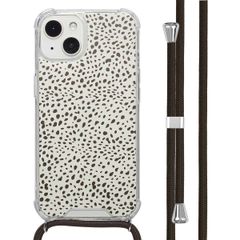 imoshion Coque Design avec cordon Apple iPhone 13 - Desert Dots