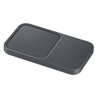 Samsung ﻿Wireless Charger Duo - Chargeur sans fil - Sans adaptateur et câble de charge - 15 Watt - Noir