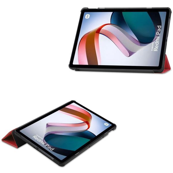 imoshion Coque tablette Trifold Xiaomi Redmi Pad - Rouge