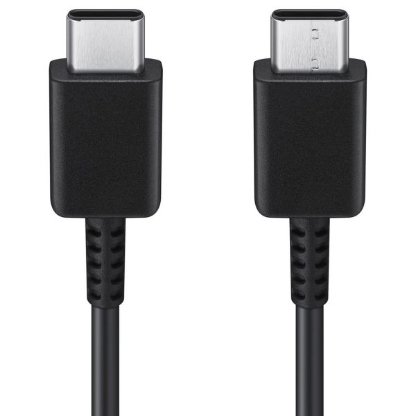 Samsung 3x Original câble USB-C vers USB-C emballage d'usine - 1 mètre - 25 Watt - Noir