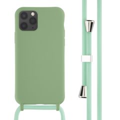 imoshion Coque en silicone avec cordon Apple iPhone 11 Pro - Vert