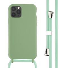 imoshion ﻿Coque en silicone avec cordon iPhone 11 Pro - Vert