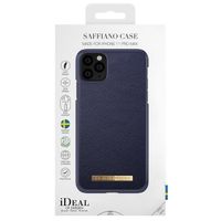 iDeal of Sweden Coque Saffiano iPhone 11 Pro Max - Bleu