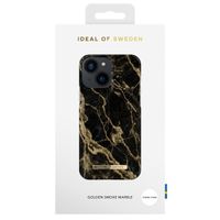 iDeal of Sweden Coque Fashion Apple iPhone 13 Mini - Golden Smoke Marble