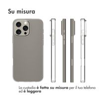 Accezz Coque Clear Apple iPhone 16 Pro Max - Transparent