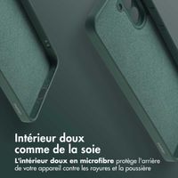 imoshion Coque Couleur avec MagSafe Samsung Galaxy A36 - Vert foncé