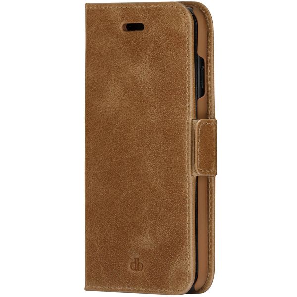 dbramante1928 Étui de télephone portefeuille Apple iPhone 14 - Marron