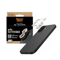 PanzerGlass Protection Caméra Hoops Optic Rings Apple iPhone 17 - Or Pailleté
