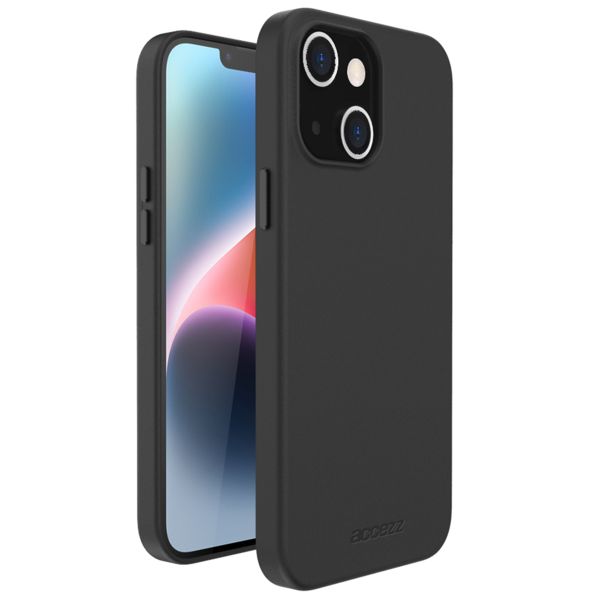 Accezz Leather Backcover avec MagSafe Apple iPhone 14 Plus - Noir