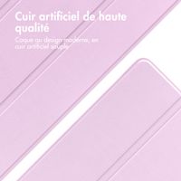 imoshion Coque tablette Trifold iPad 9 (2021) 10.2 pouces / iPad 8 (2020) 10.2 pouces / iPad 7 (2019) 10.2 pouces - Rose