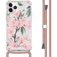 imoshion Coque Design avec cordon iPhone 11 Pro - Fleur - Cherry Blossom