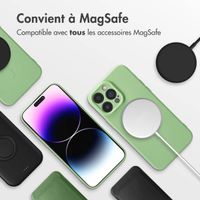 imoshion Coque Couleur avec MagSafe iPhone 14 Pro Max - Vert