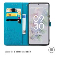 imoshion Etui de téléphone portefeuille Mandala Google Pixel 6a - Turquoise