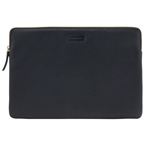 dbramante1928 ﻿Paris Sleeve - Pochette ordinateur 15-16 pouces - Cuir véritable - MacBook Pro 15 pouces - Night Black