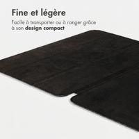 Accezz Coque tablette trifold en cuir Apple iPad 11 (2025) 11 pouces A16 / iPad 10 (2022) 10.9 pouces - Noir