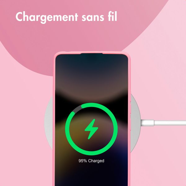 imoshion Coque Couleur Xiaomi Redmi Note 14 Pro (5G) - Bubblegum Pink