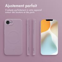 imoshion Coque Couleur avec MagSafe Apple iPhone 16e - Violet