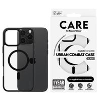 CARE by PanzerGlass Coque Urban Combat MagSafe Apple iPhone 16 Pro Max - Urban Combat Black