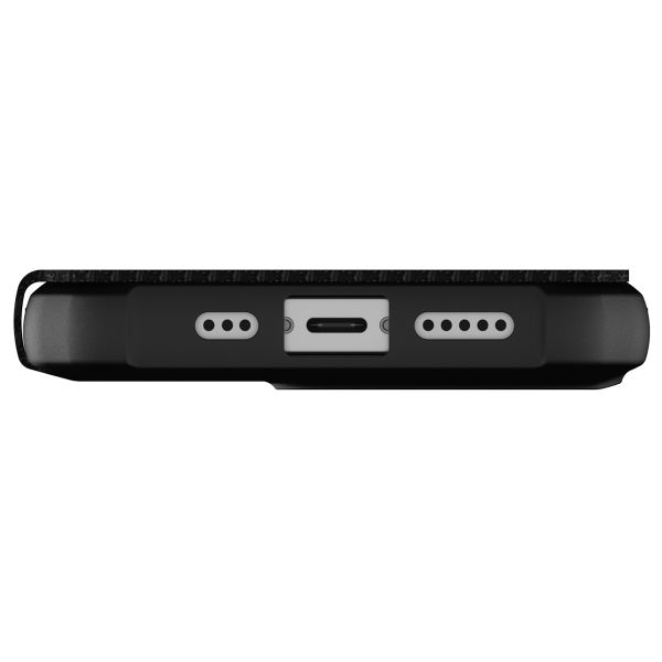 UAG Etui de téléphone portefeuille Metropolis Apple iPhone 13 Pro - Kevlar Black