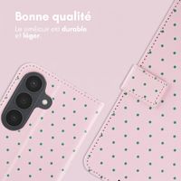 imoshion Étui de télephone portefeuille Design Samsung Galaxy S26 - Happy Dots