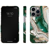 iDeal of Sweden Coque Fashion iPhone 13 Pro - Golden Jade Marble