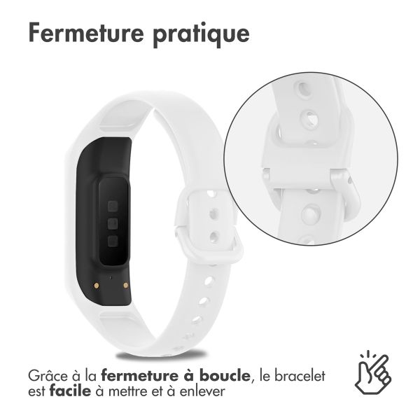 imoshion Bracelet en silicone Samsung Galaxy Fit 2 - Blanc